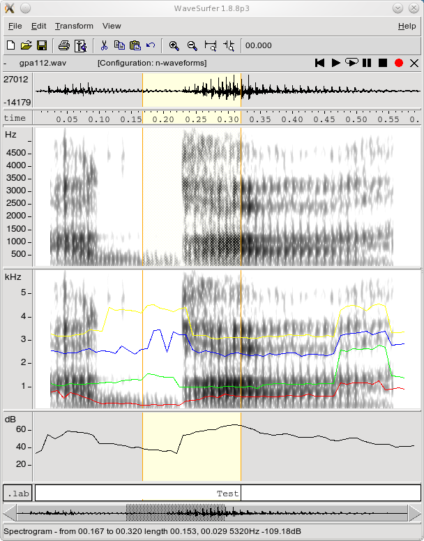 WaveSurferSample Wave Surfer Sample Screen